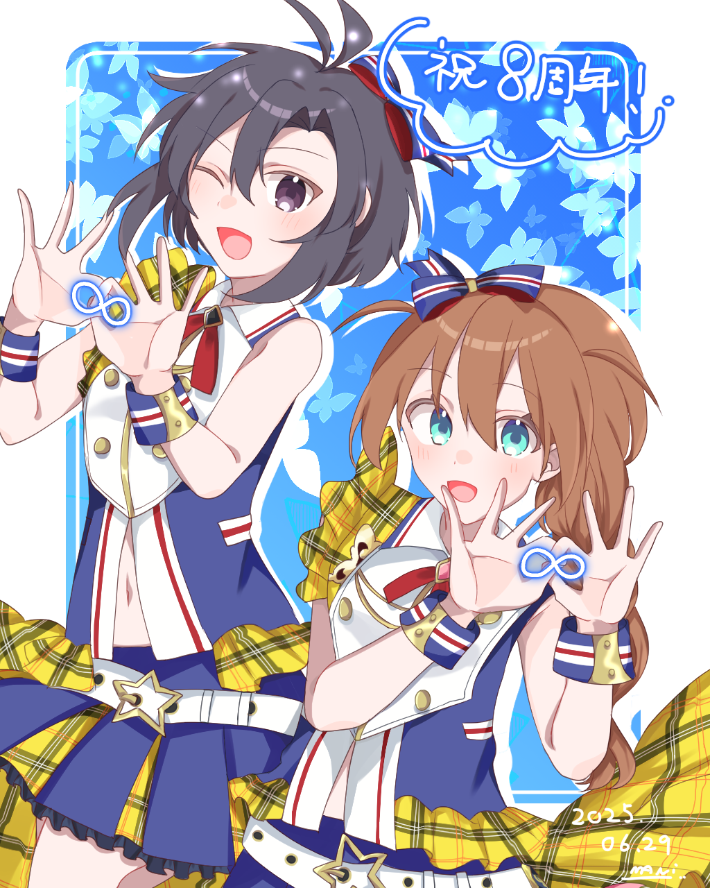 ミリシタ8周年記念絵